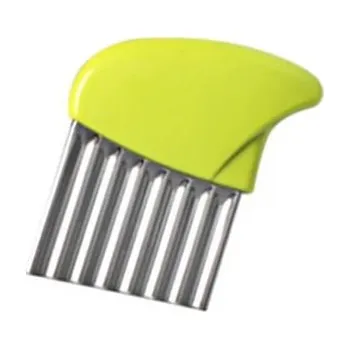 Kráječ zeleniny Kráječ na hranolky vlnky | kráječ hranolků - Zelená