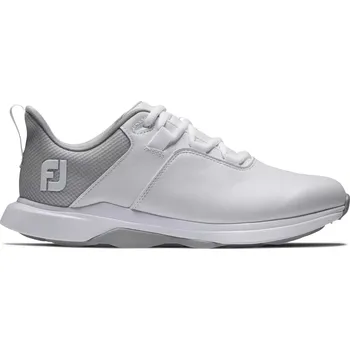 FootJoy ProLite dámské golfové boty, bílo/šedé bílo/šedé, standardní, bez spajků, 38