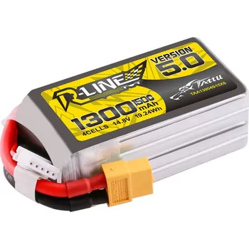 RC vybavení GENS ACE LIPO TATTU R-Line FPV serie - 4S 1300mAh 14,8V 4S1P (150C) Version 5.0