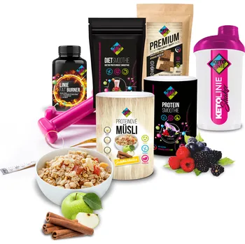 Keto dieta Ketolinie sestavený proteinový balíček C3 28 dní / 56 porcí