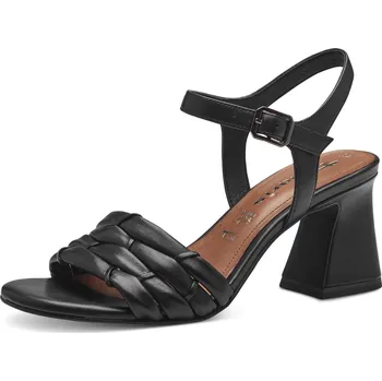 Dámské sandále DÁMSKÉ SANDÁLY TAMARIS 1-28005-42 001 ČERNÁ Barva: Černá, Velikost: 39