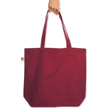 Printwear Velká bavlněná taška XT630 Burgundy (ca. Pantone 209 C) 49 x 50 cm