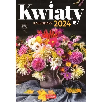 Kalendář Kalendarz 2024 Kwiaty