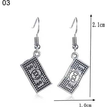 Náušnice Originální šperk | dámské náušnice, 1 pár - 3