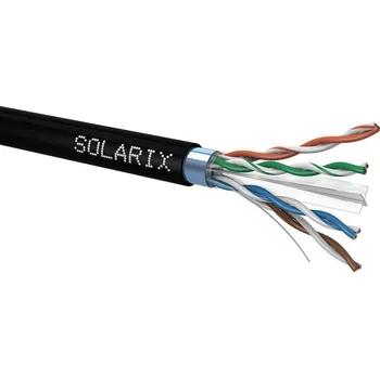 Kabel SOLARIX FTP 4x2x0,5 cat.6 venkovní