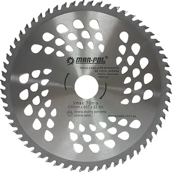 Pilový kotouč MAR-POL Pilový kotouč 230mm 60T 32mm M08980