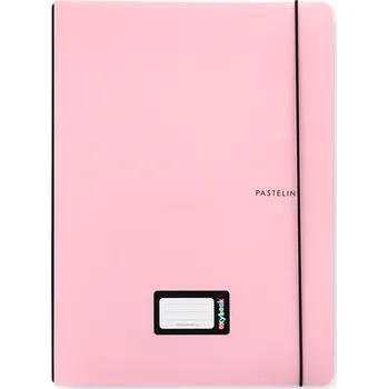 Sešit A4 Oxybook PASTELINi PP 40ls linkovaný