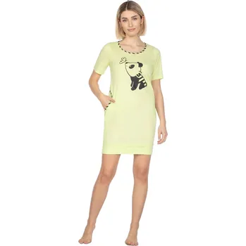 Dámské noční prádlo Noční košile 125 green plus - REGINA Zelená XXL