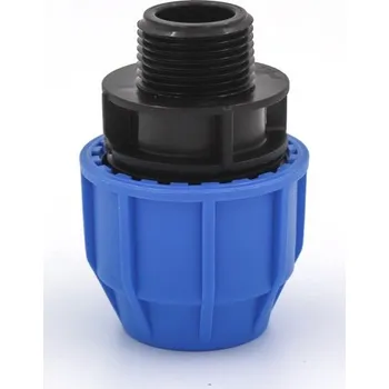 TECNO PLASTIC Přechod s vnějším závitem 63x6/4" 40 921 063 112