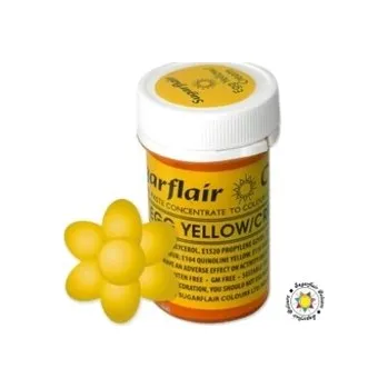 Potravinářské barvivo Barva gelová Sugarflair - Žloutkově žlutá / EGG YELLOW CREAM