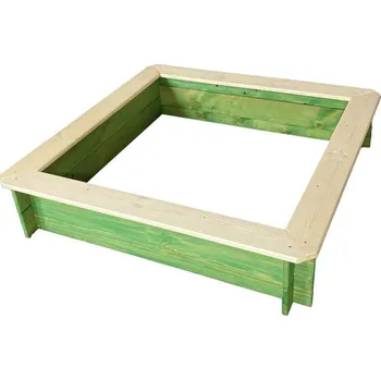 Hra na zahradu Pískoviště čtverhranné zelené