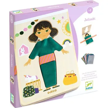 Dřevěná hračka DJECO - Dřevěná sada - Módní návrhářka