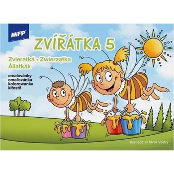 omalovánky Omalovánky MFP Zvířátka 5 [A]