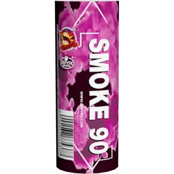 Zábavní pyrotechnika SRPYRO Dýmovnice SMOKE 90 - fialová škrtací dýmovnice CLE7037P