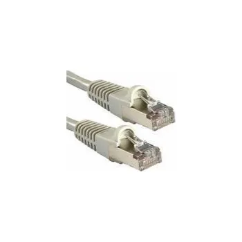Síťový kabel Lindy Patchcord Cat.6A, S/FTP, LSOH, 0,5m, šedý (47131)
