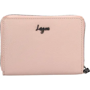 Peněženka Dámská kožená peněženka Lagen Apolen - růžová