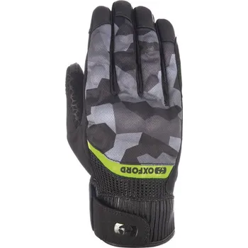 Moto rukavice Rukavice BYRON, OXFORD (šedá/camo) S