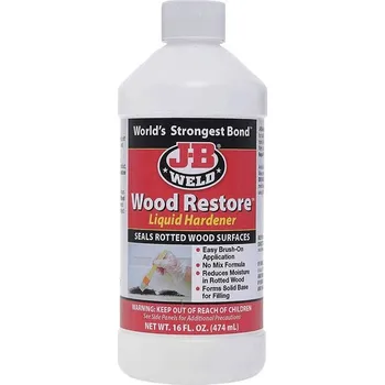 Průmyslové lepidlo J-B WELD 40001 adhezní můstek WOOD RESTORE LIQUID HARDENER ( 474ml ) 40001