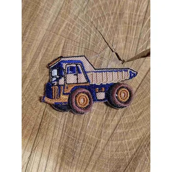 Textilní nažehlovací páska Nažehlovačka sklápěčka hnědá