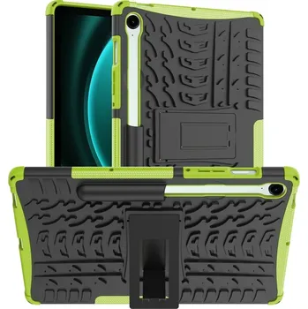 Pouzdro na tablet VSECHNONAMOBIL 72368 STAND Extra odolný obal Samsung Galaxy Tab S10 FE / Tab S10 Lite / Tab S9 FE zelený