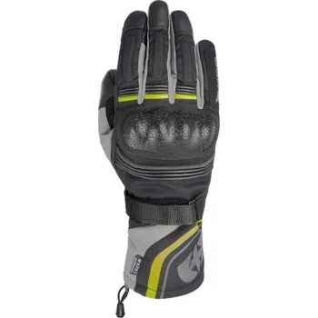 Moto oblečení Rukavice MONTREAL 4.0 DRY2DRY™, OXFORD (černé/šedé/žluté fluo) M