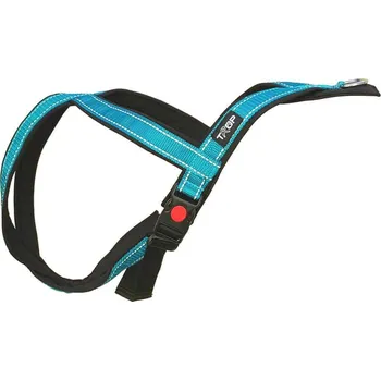 Postroj pro psa Trop Dog Sportswear Trop postroj na stopování Snoop petrolejový Velikost: L