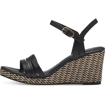 Dámské sandále Tamaris 1-28046-42-001 Dámské sandály na klínku černé 41