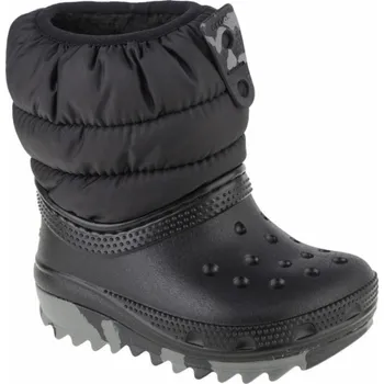 Dívčí sněhule Crocs Crocs Classic Neo Puff Boot Toddler 207683-001 Černá 19/20