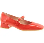 HISPANITAS Dámské kožené červené lodičky HV243439-SCARLETT-245 Velikost 41