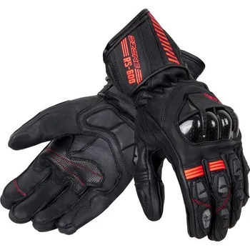 Moto rukavice Moto rukavice Ozone RS600 černé / červené 3XL