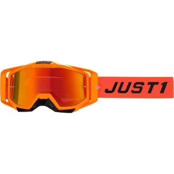 Motocyklové brýle Brýle JUST1 IRIS 2.0 PULSAR fluo oranžové UNI