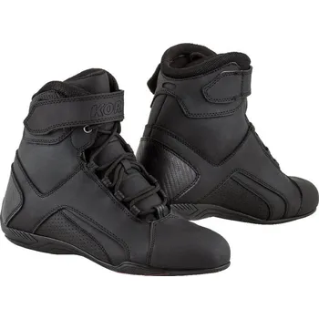 Moto obuv Boty Velcro 2.0, KORE (černé) 45