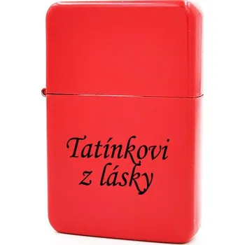 Zapalovač ZIP zapalovač červený