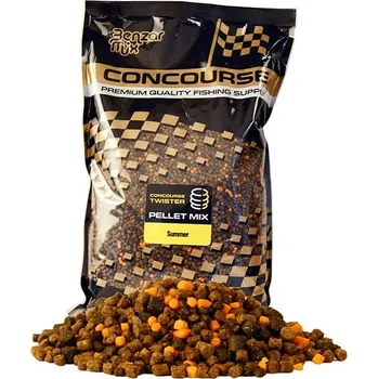 Benzar Mix Mikro Pelety Concourse Twister Pellet Mix 2 a 4 mm 800 g - Letní Mix Pellet