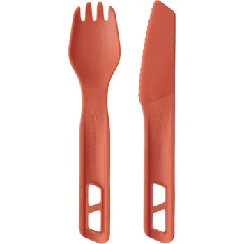 Kempingové nádobí Sea to Summit příbor Passage Cutlery Set - [2 Piece] - Orange