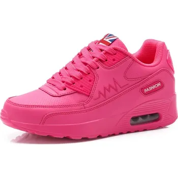 Pánské tenisky Dámské lehounké a prodyšné sportovní tenisky ve stylu "Air max" Barva: Červená, Velikost EUR: 35