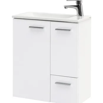 Koupelnový nábytek Koupelnová sestava Möbelpartner Matteo 50 cm bílá