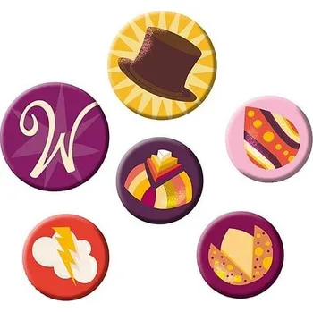 ABYstyle Sada placek Willy Wonka