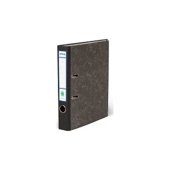 Pořadač na recepty Pákový pořadač EMBA 50 mm - černý mramor