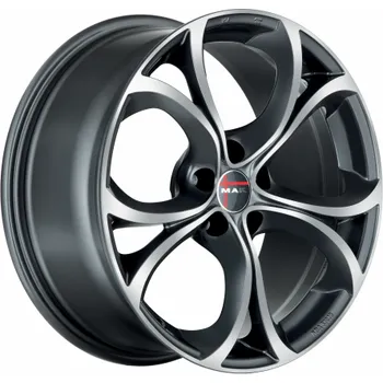 Alu kolo Alu disk MAK LARIO 7.5x17, 5x110, 65.1, ET39 GUN MET-MIRROR FACE