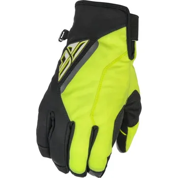 Moto rukavice Rukavice TITLE, FLY RACING - USA (černá/hi-vis) XL