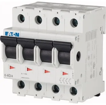 vypínač na DIN lištu Eaton IS-40/4 Hlavní vypínač, 4-pól, In=40A