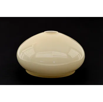 Stínidlo Oválné skleněné stínidlo - ∅ 24cm z opálového skla