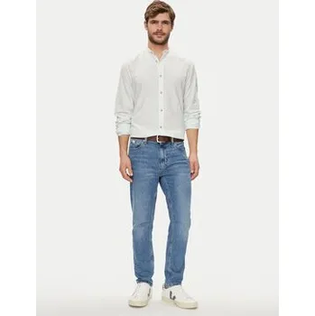 Pánská košile Jack & Jones Košile Summer 12248385 Zelená Comfort Fit XXL