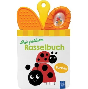 První čtění Mein fröhliches Rasselbuch - Farben