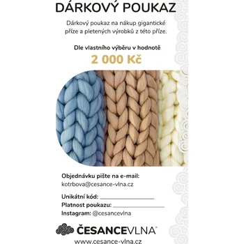 Dárkový potravinový koš Dárkový poukaz na libovolný nákup