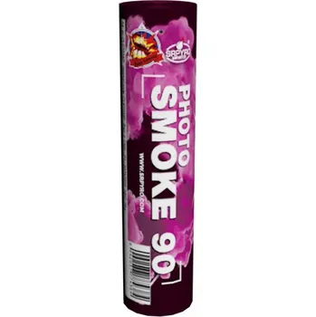 Zábavní pyrotechnika SRPYRO Dýmovnice PHOTO SMOKE 90 - fialová dýmovnice CLE7038P