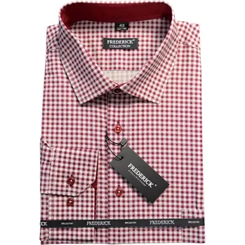 Pánská košile Pánská košile s dlouhým rukávem - střih REGULAR - vzor F1228K s prodlouženou délkou rukávu 188/194 cm. - 41