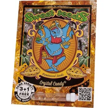 Semeno Crystal Candy® – feminizovaná semena | Sweet Seeds Feminized (Ks): 3 + 1 Zdarma