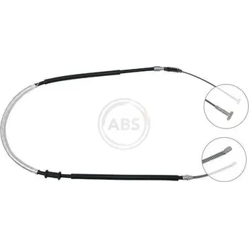Lanko parkovací brzdy Tažné lanko, parkovací brzda A.B.S. K13547